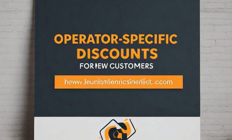 Operator-Specific Discounts for New Customers